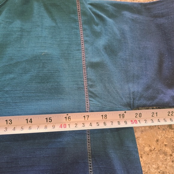 Beechtree Ombre Shirt Dress‎ Women Cottage Coastal   Handwork Detail Sz. 8.B57 - Picture 7 of 15